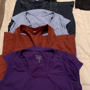 Athleta Women's Tank Tops - Purple, Blue, Red, Black